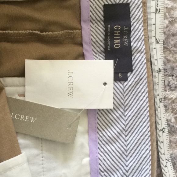 J. Crew Pants - J.Crew size 8 Khaki Shorts new with tags